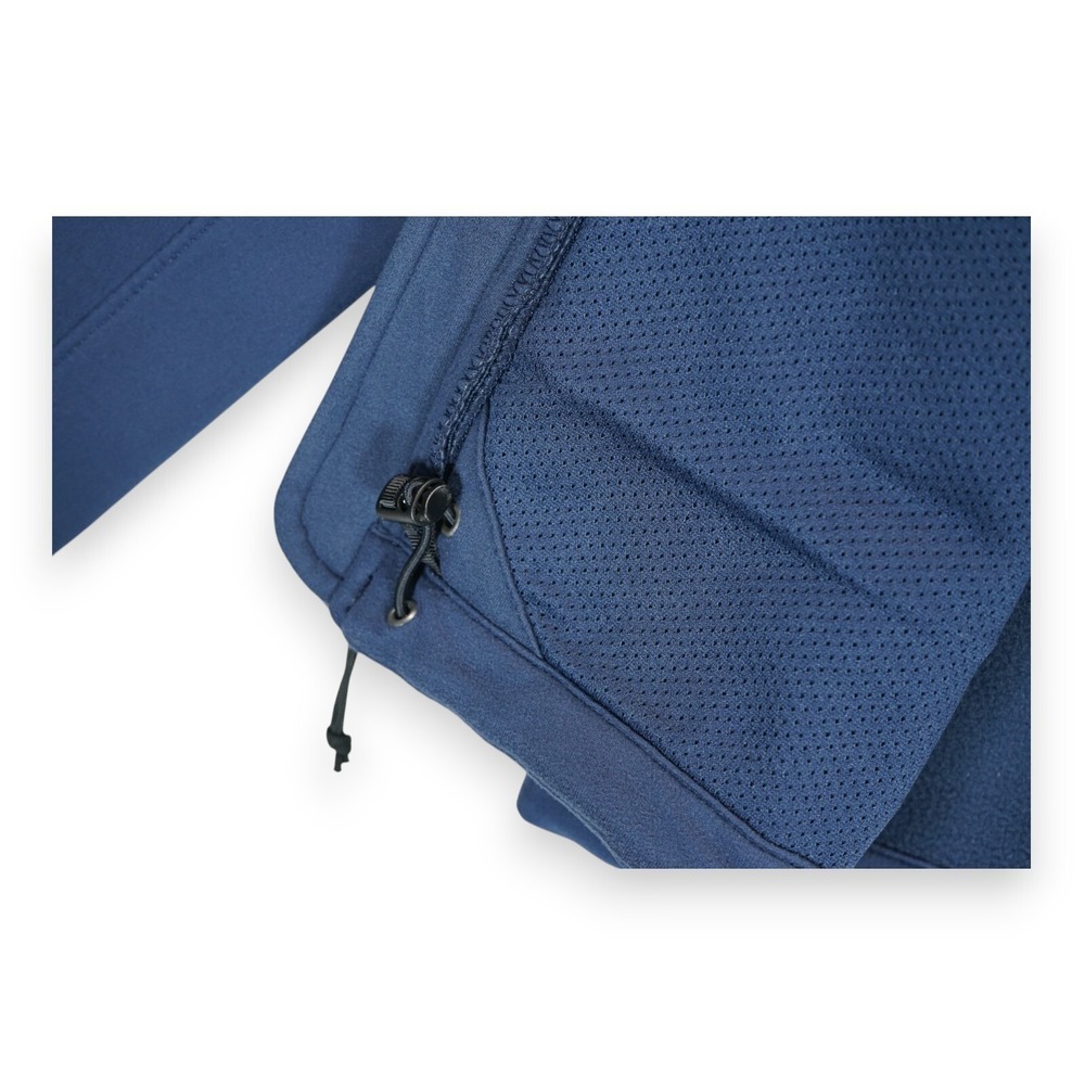 The North Face Men's Small Softshell Dark Navy Blue Full Zip Long Sleeve - Picture 8 of 10